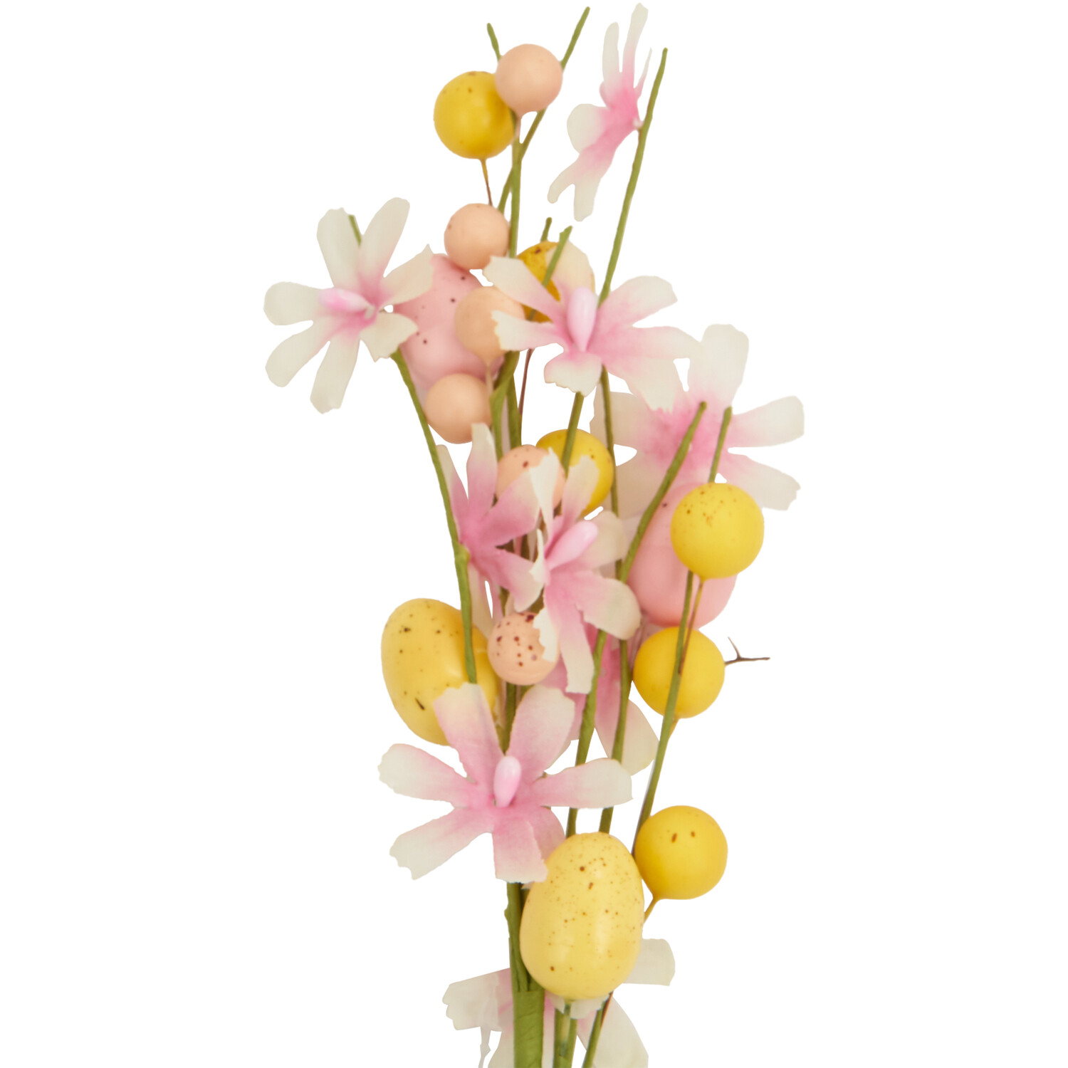 Pink Flower and Yellow Egg Pick Image 2