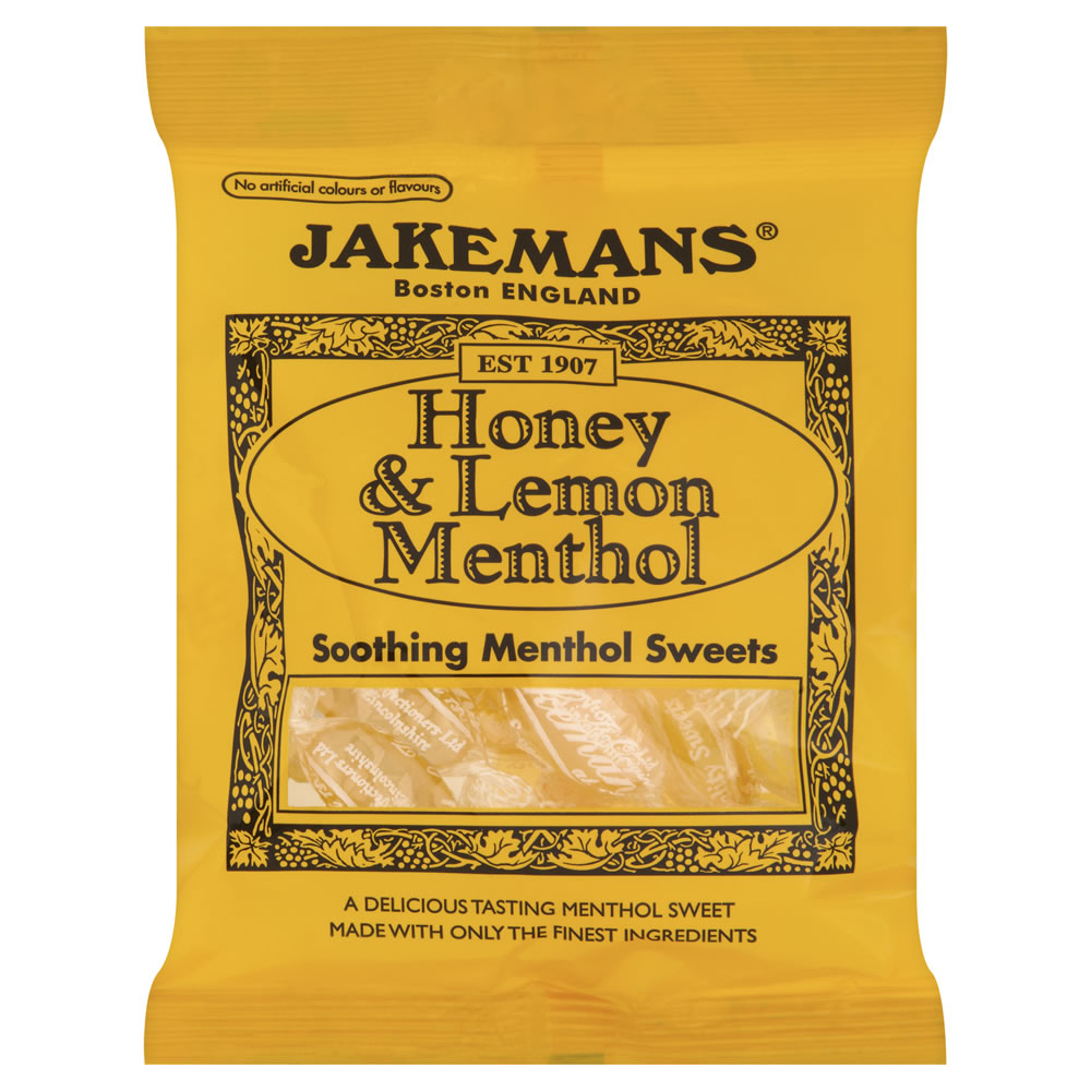 Jakemans Honey and Lemon Menthol 100g Image