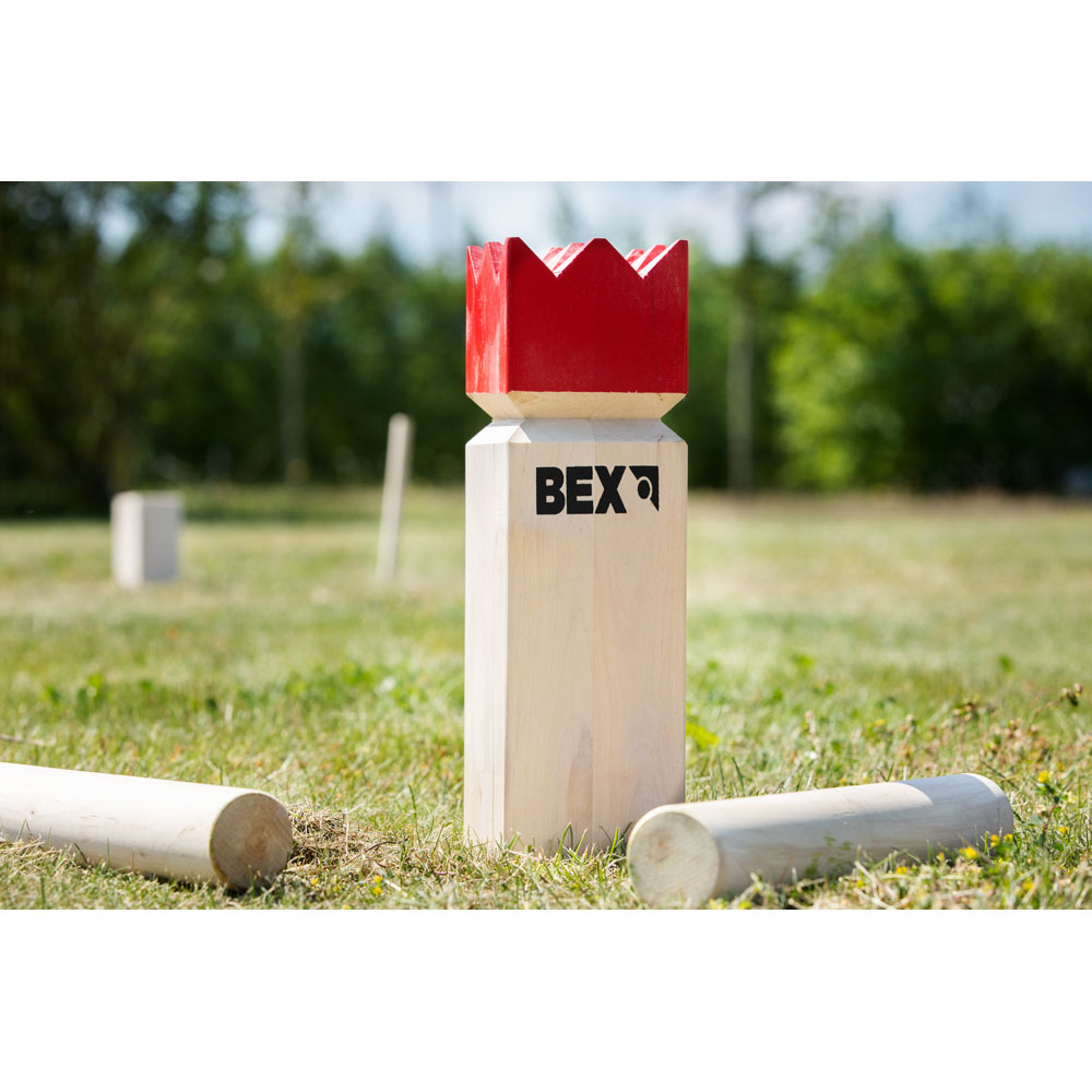 Bex Professional Red King Kubb Game Set Image 5