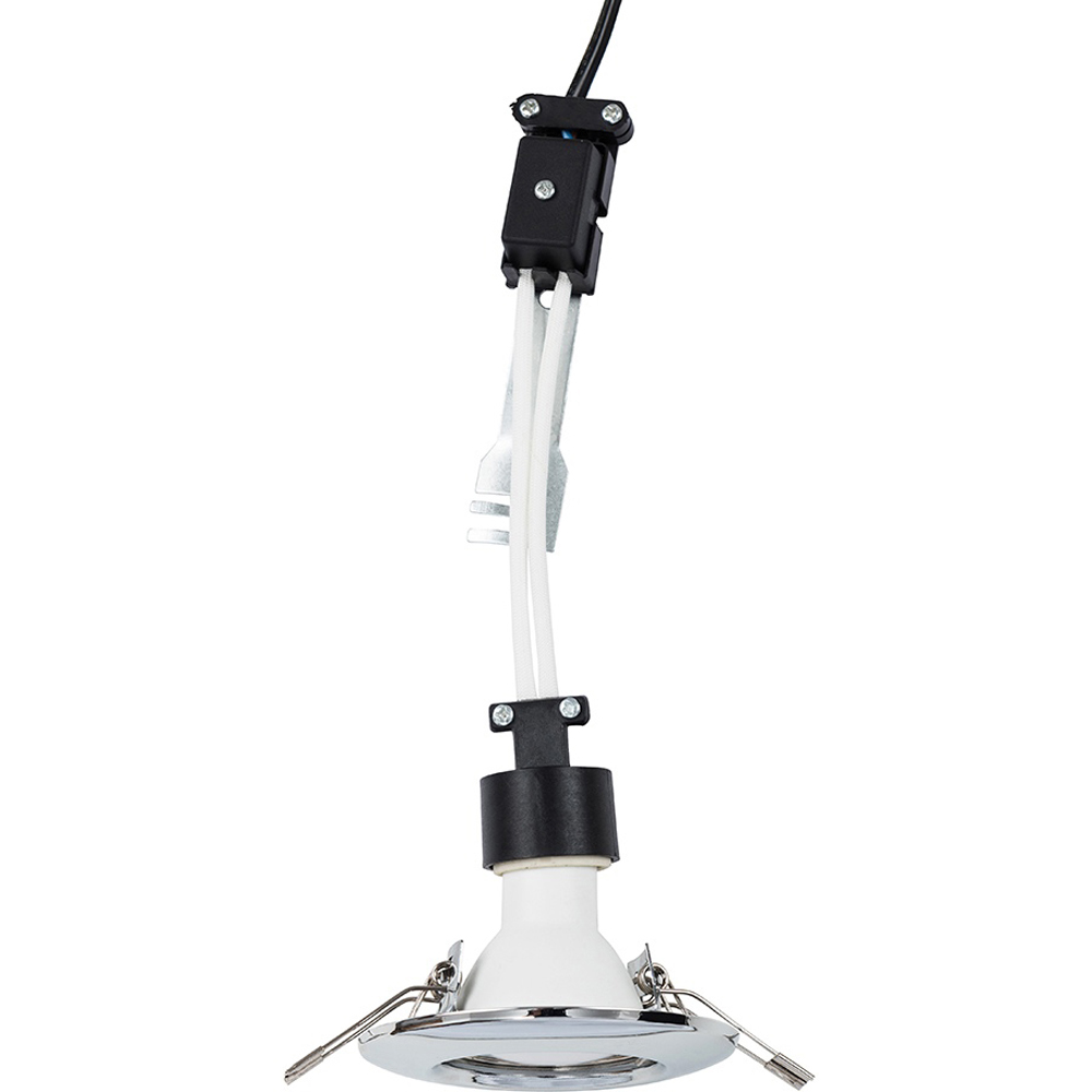 ValueLights Chrome Ceiling Downlight 20 Pack Image 2