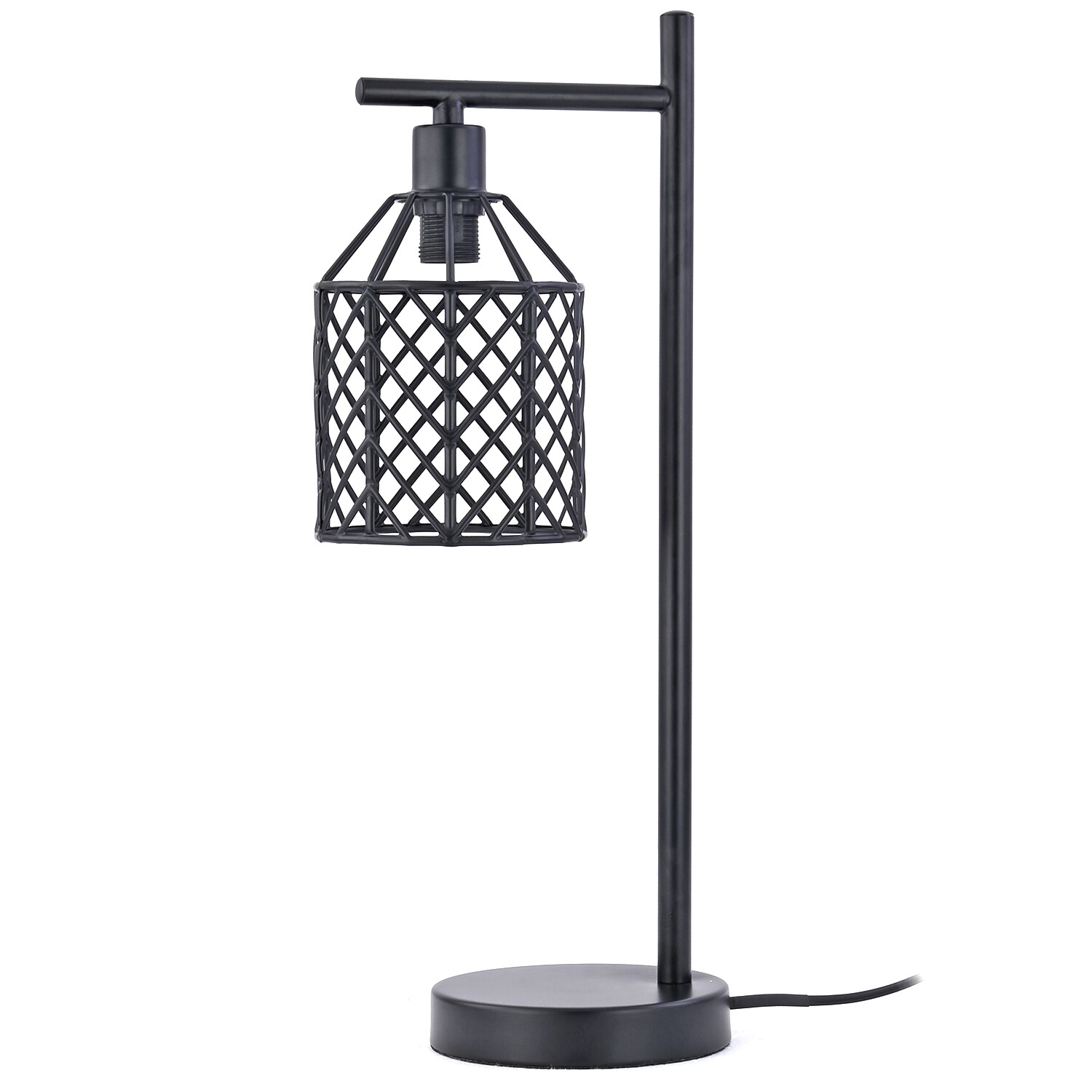 Industrial Weaved Table Lamp Image 1