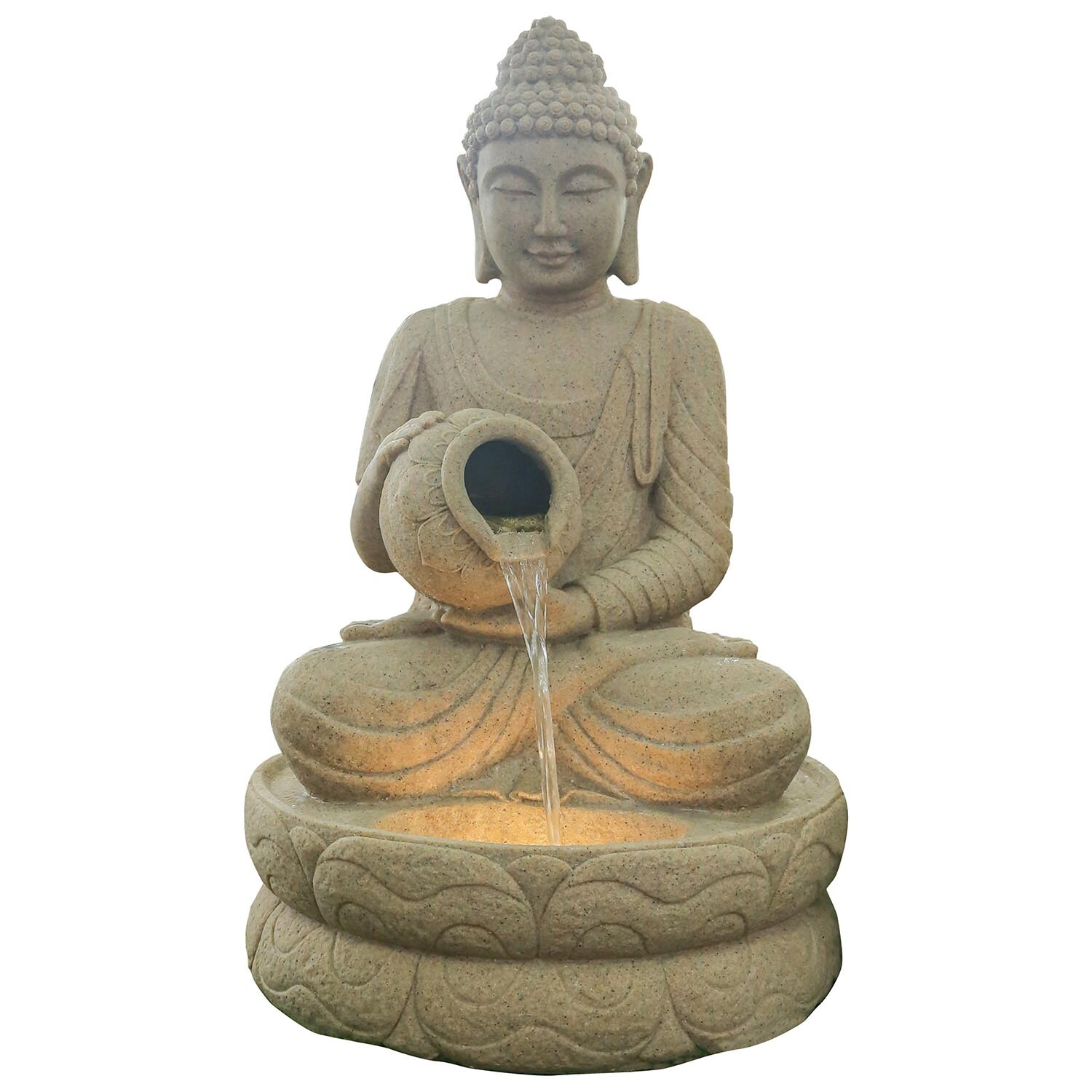 Peaceful Buddha Water Feature Image 1