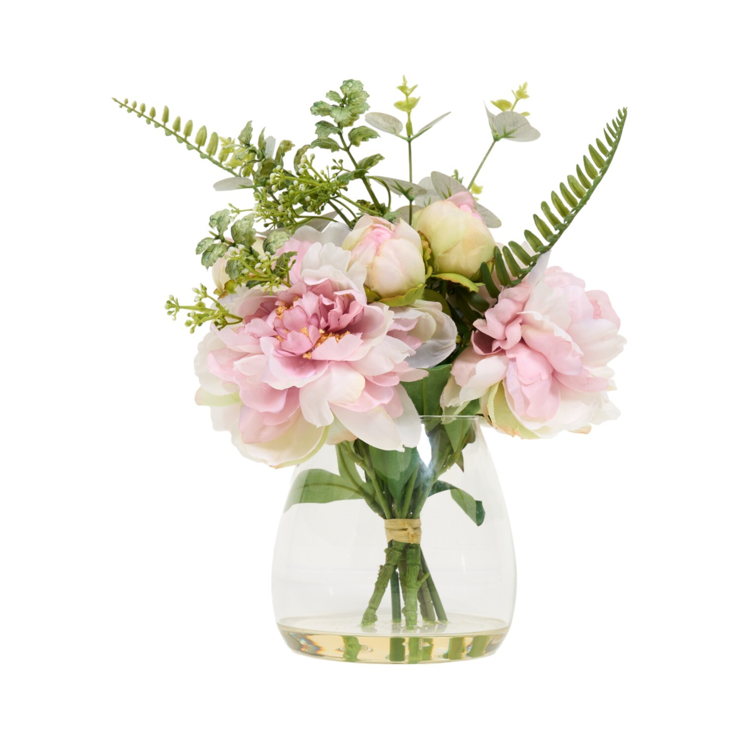 Peony Vase Arrangement Pink Image 3