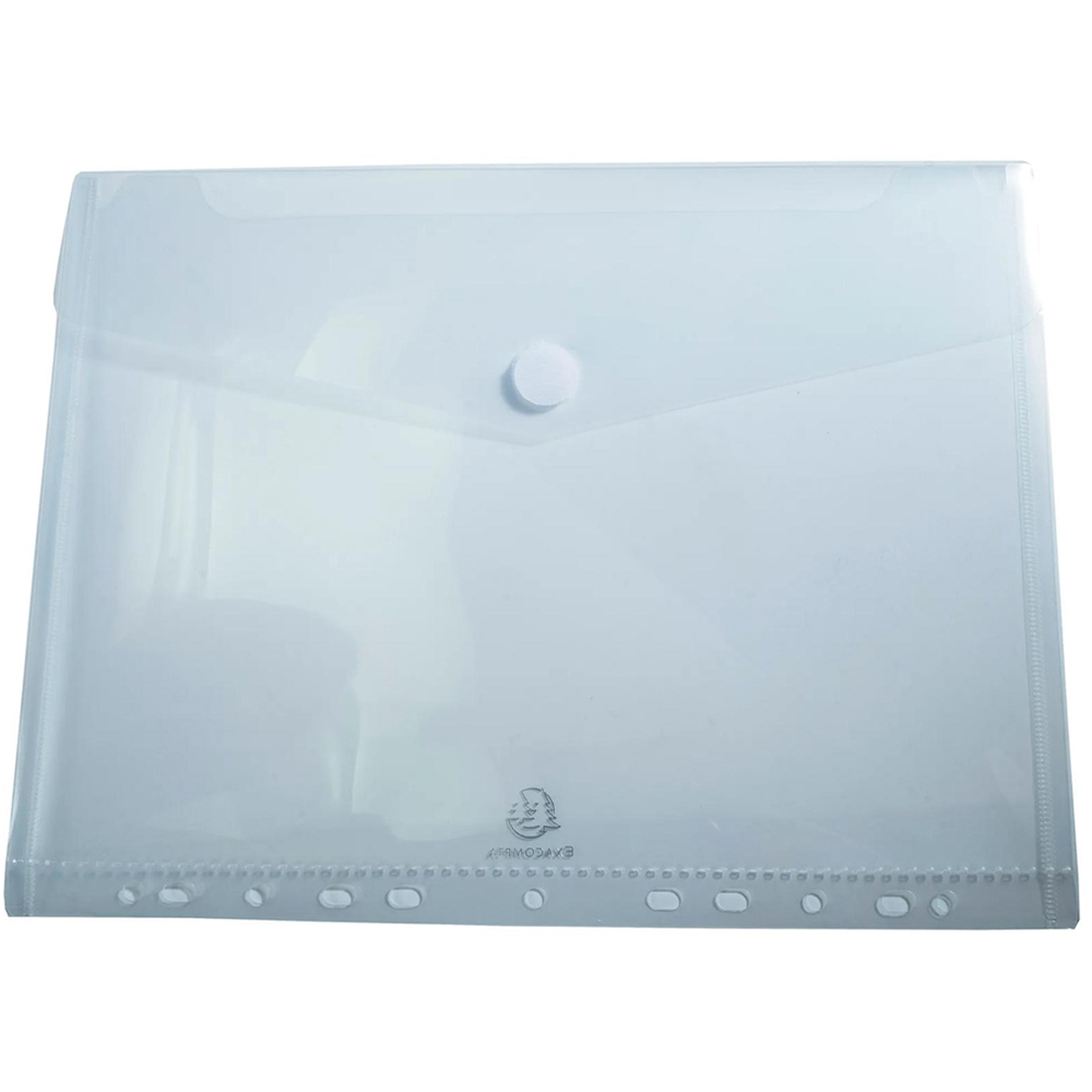 Exacompta Punched A4 Frosted 5 PP Pocket 10 Pack Image 1