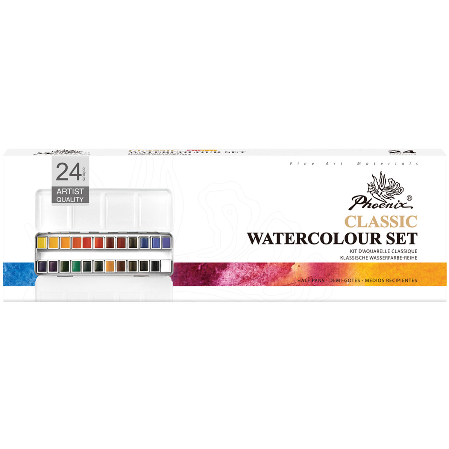 Pack of 24 Classic Watercolour Set - Classic Image 7