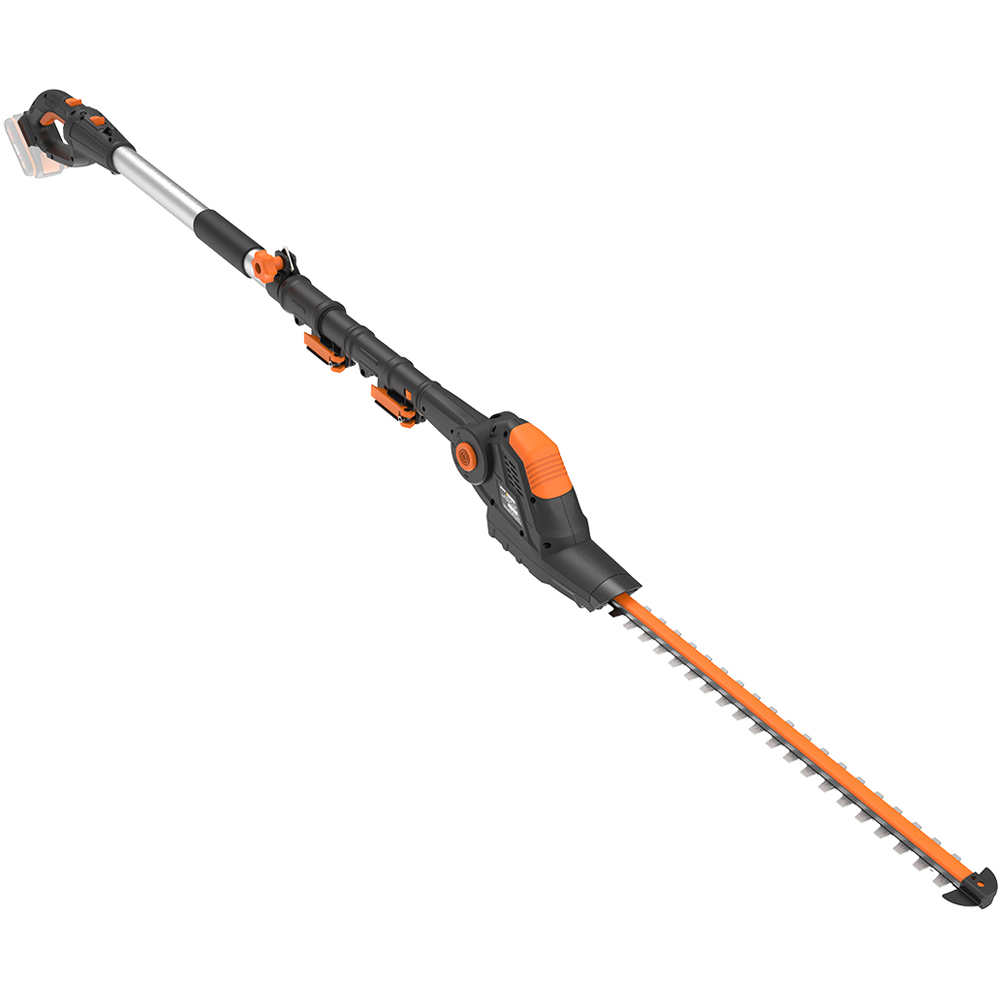 Worx WG252E.9 20V 45cm Cordless Pole Hedge Trimmer Image 4