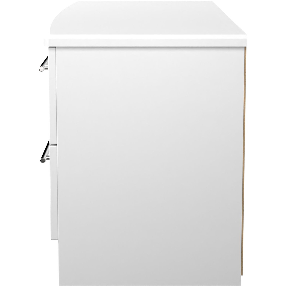 Crowndale Sherwood 4 Drawer Porcelain Matt Chest of Drawers Image 3