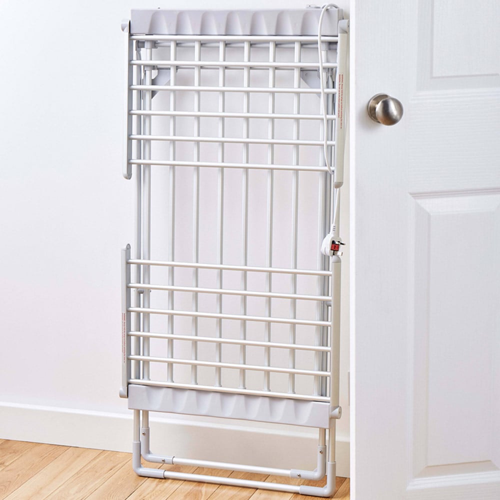 Tower 2 Winged Foldable Heated Electric Clothes Airer 147cm Image 6