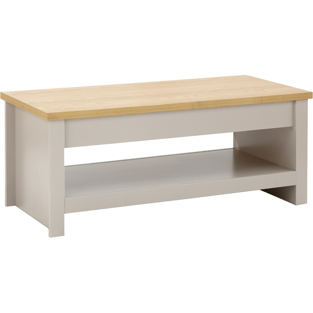 GFW Lancaster Grey Lift Up Coffee Table Image 4