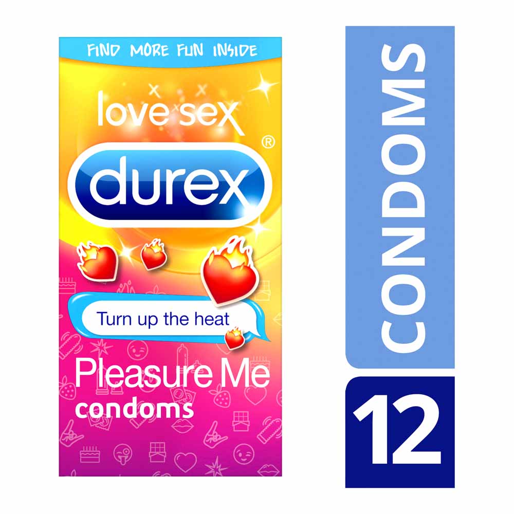 Durex Pleasure Me Condoms 12 pack Image 1