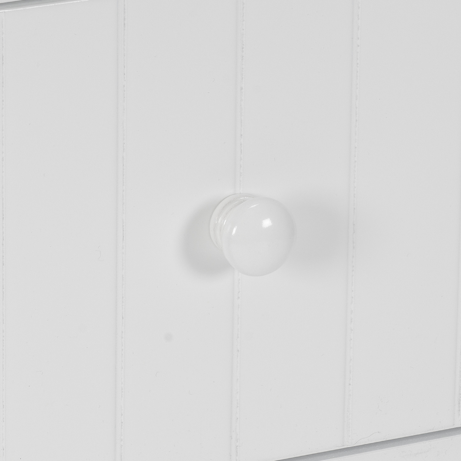 Kingston Single Door Single Drawer White Floor Cabinet Image 5