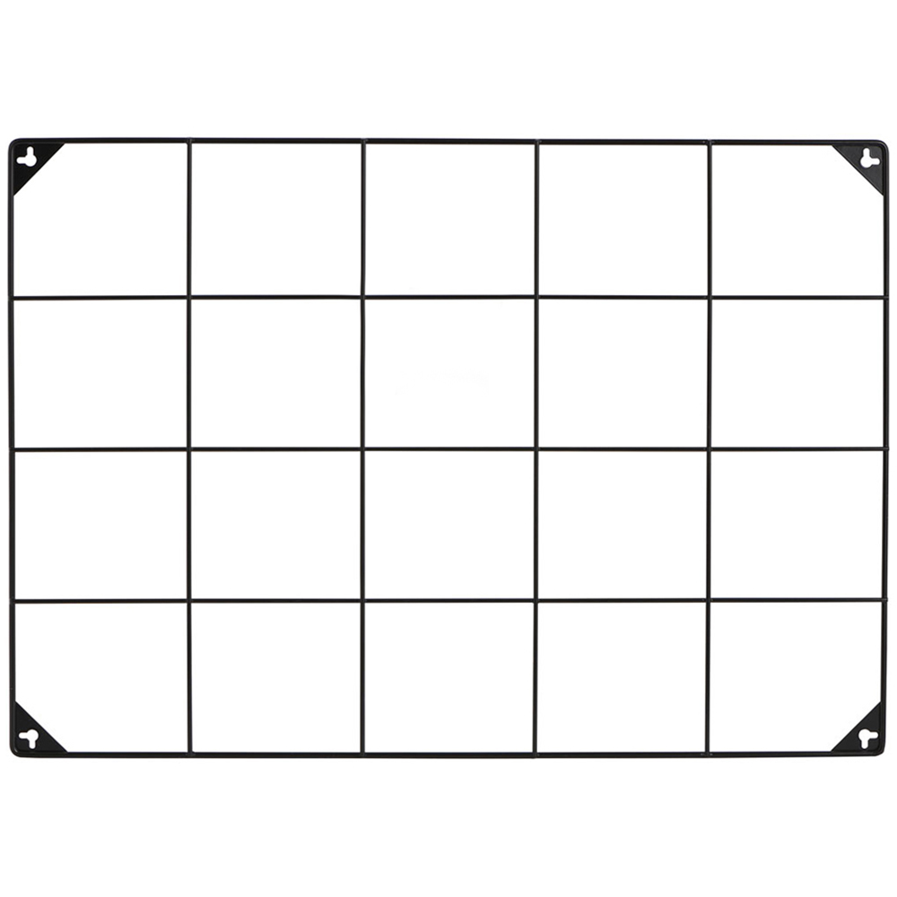 Wilko Metal Grid Board 42 x 59.5cm Image 1