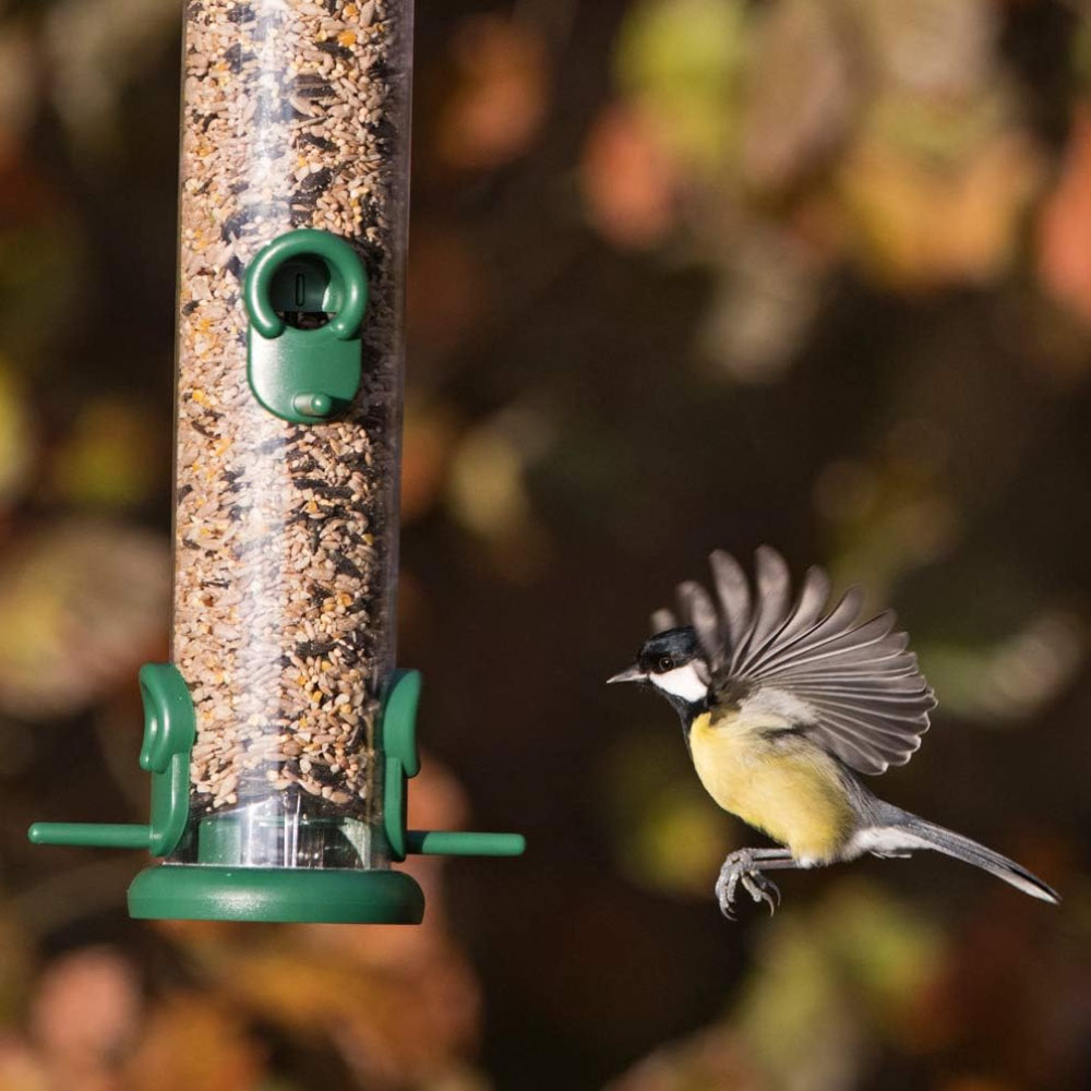 Happy Beaks Jacobi Jayne 6 Port Ring Pull Large Seed Feeder Image 6