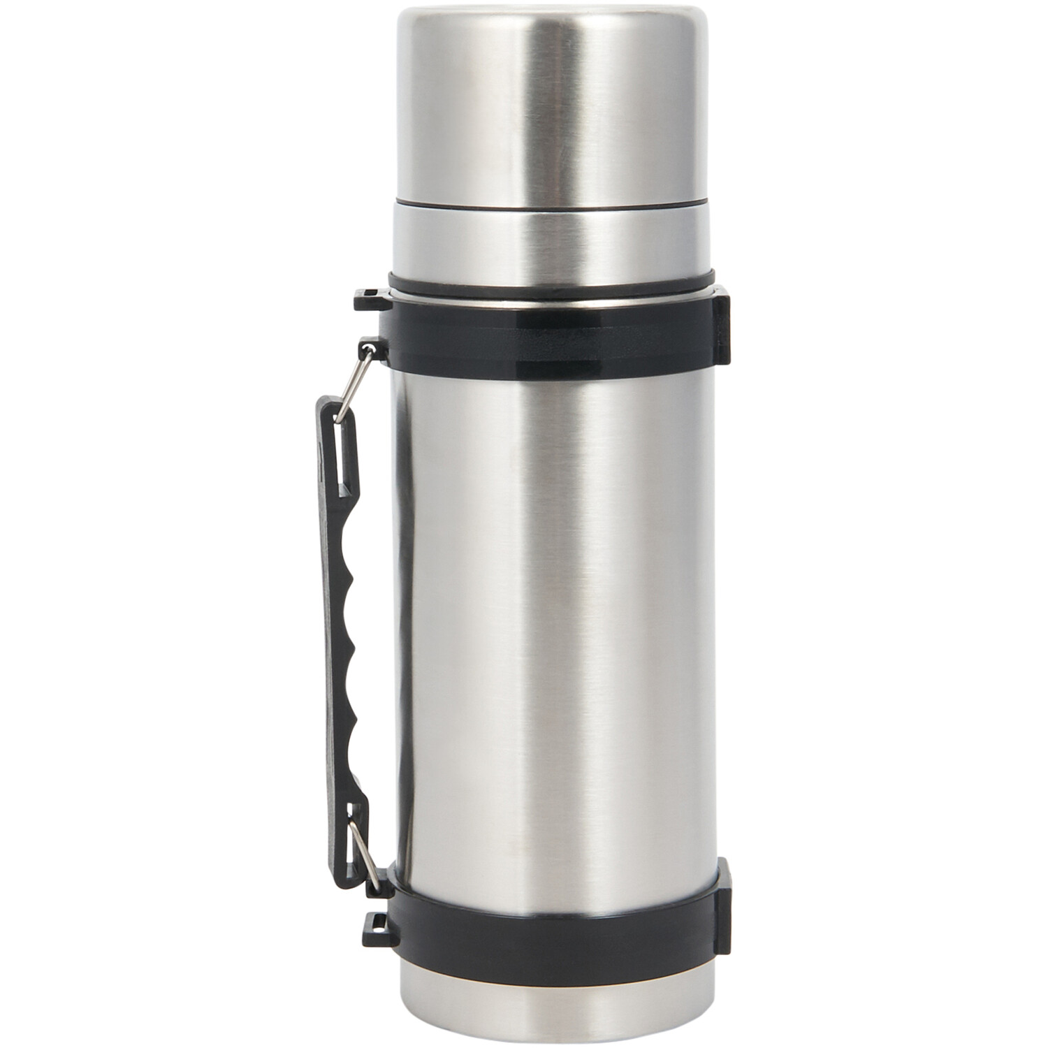 Nitro 2-Cup Flask - Silver Image 1