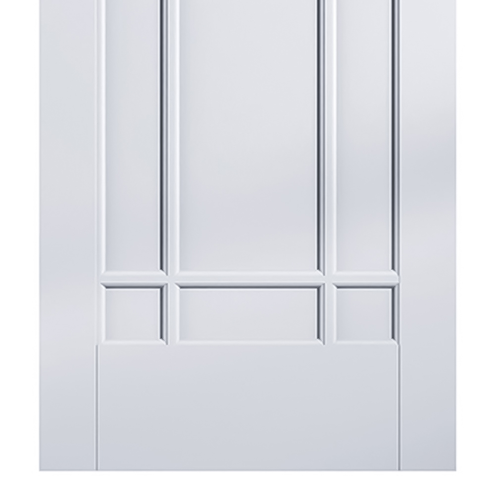 LPD Doors Manhattan White 9 Panel Primed Internal Fire Door 1981 x 762mm Image 3