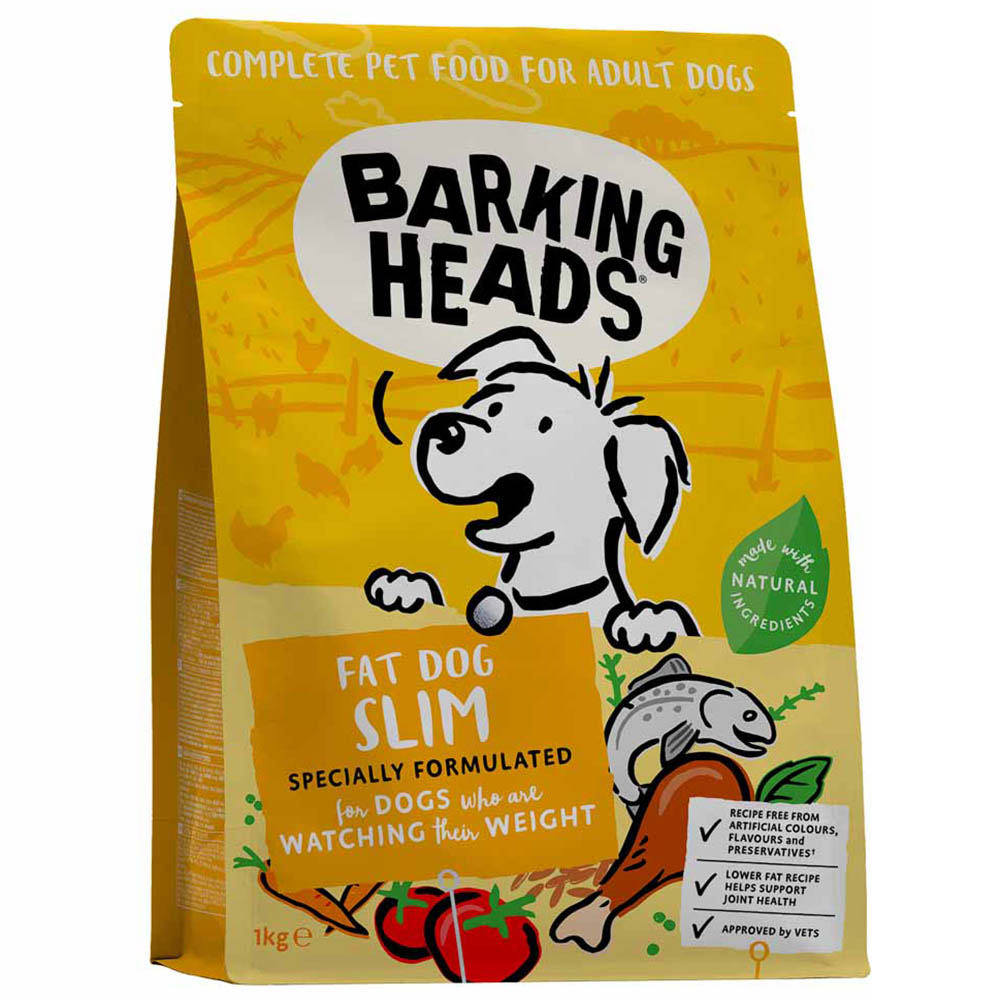 Barking Heads Fat Dog Slim 1kg Image 1