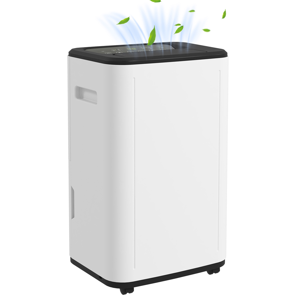 HOMCOM White Portable Quiet Dehumidifier 6L Image 3
