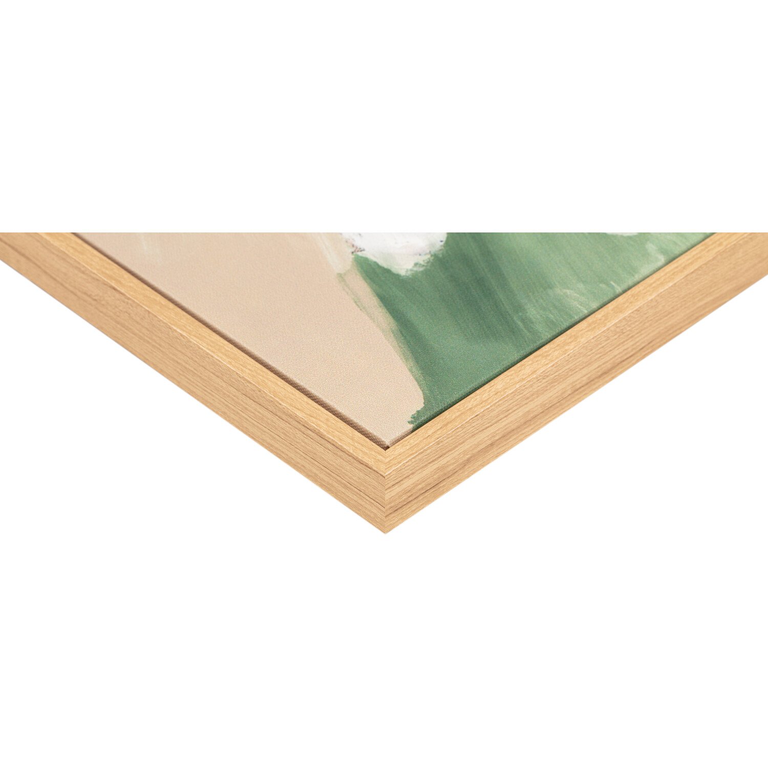 Colourful Abstract Woodland Canvas Image 7