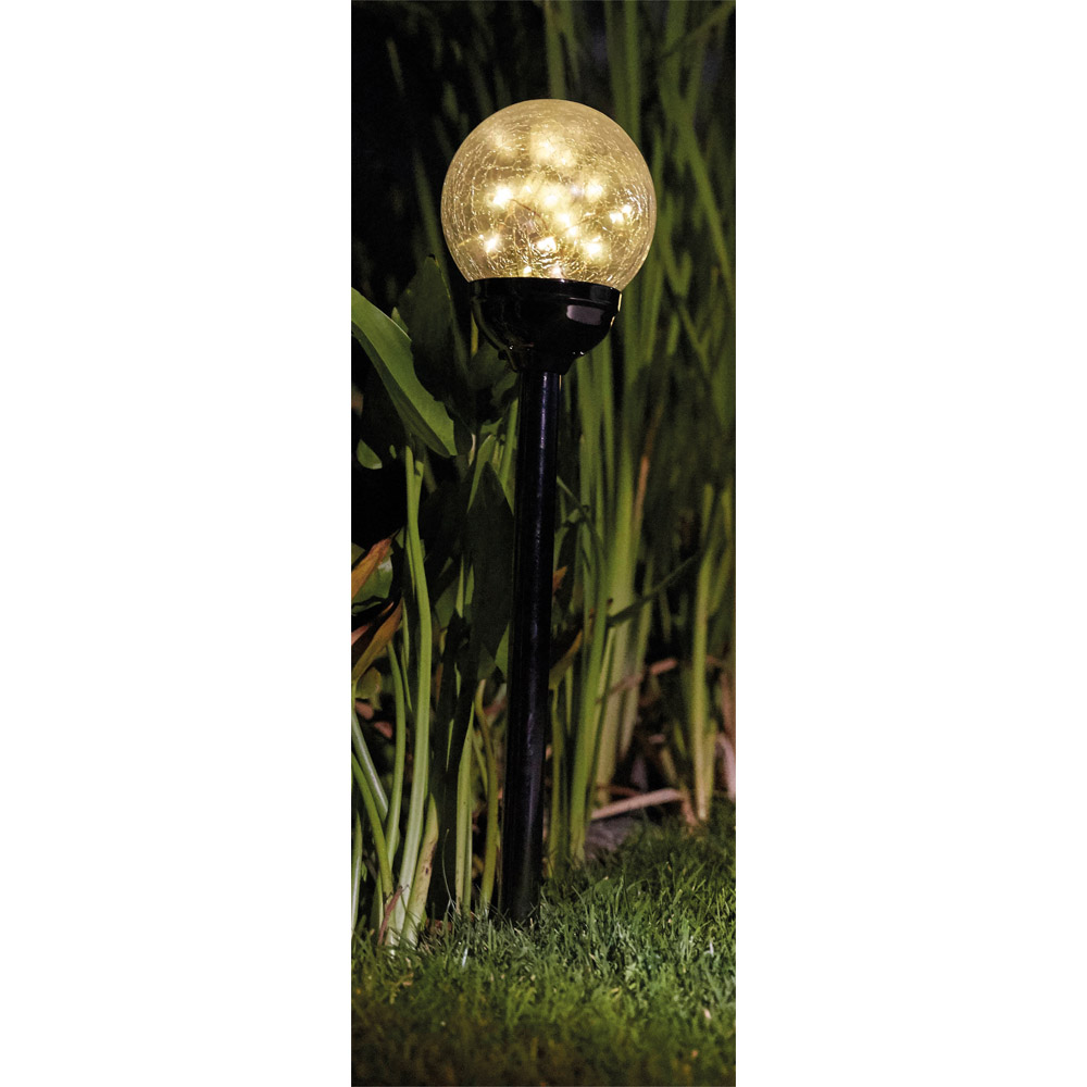 Luxform Mambo Black Pearl LED Garden Solar Spike Light Image 2