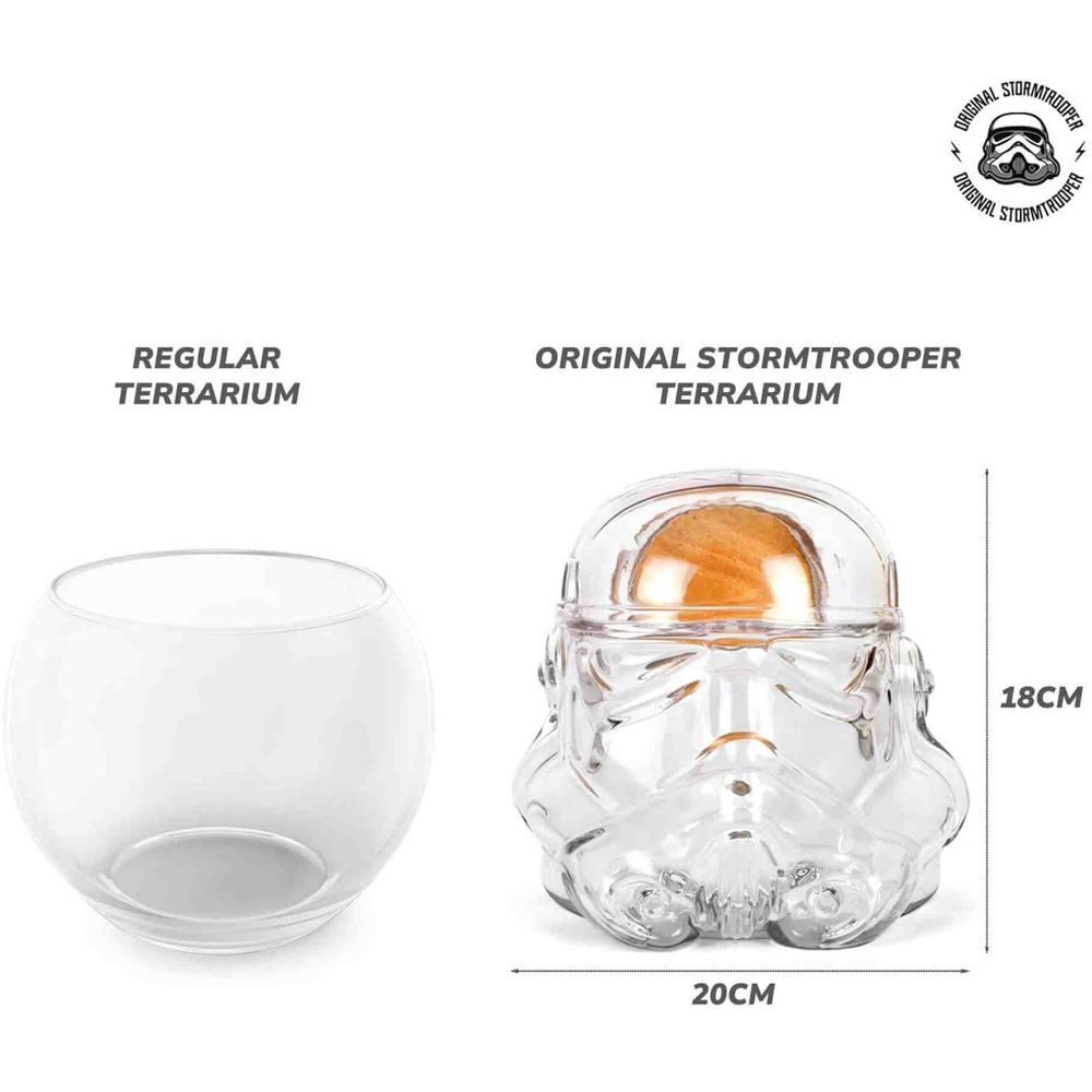 Thumbs Up Star Wars Original Stormtrooper Cookie Jar and Terrarium Image 9