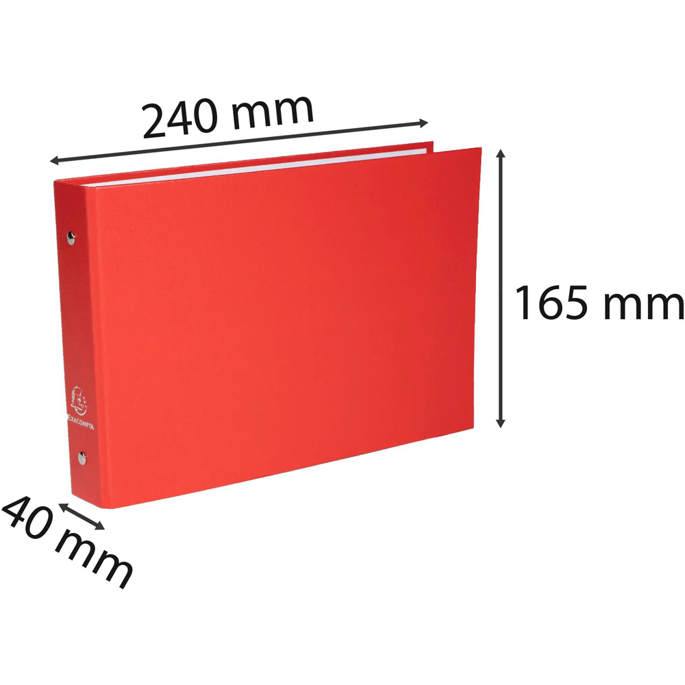 Exacompta Multicolour PP 2R Ring Binder 25mm 10 Pack Image 6