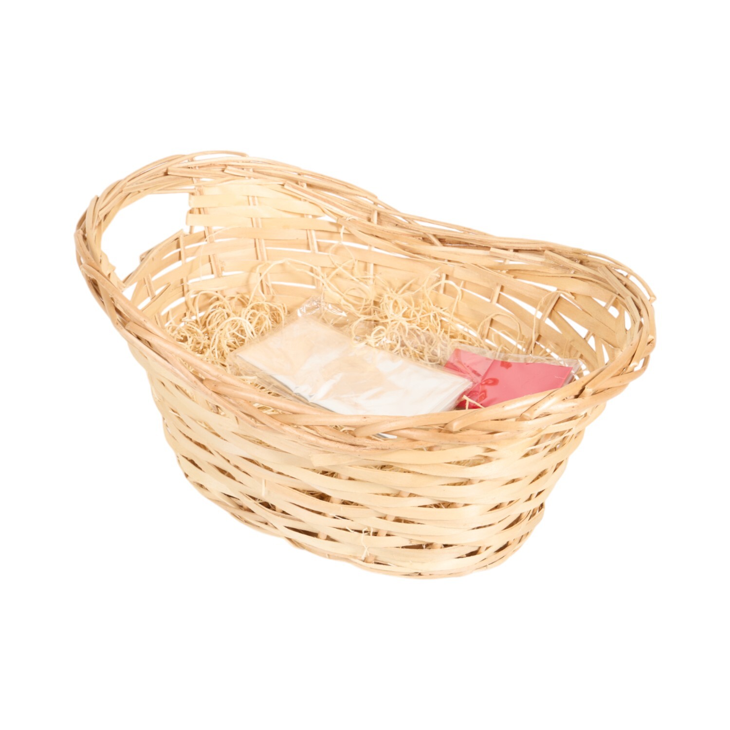 Deep Woven Hamper Basket Set Natural Image 1
