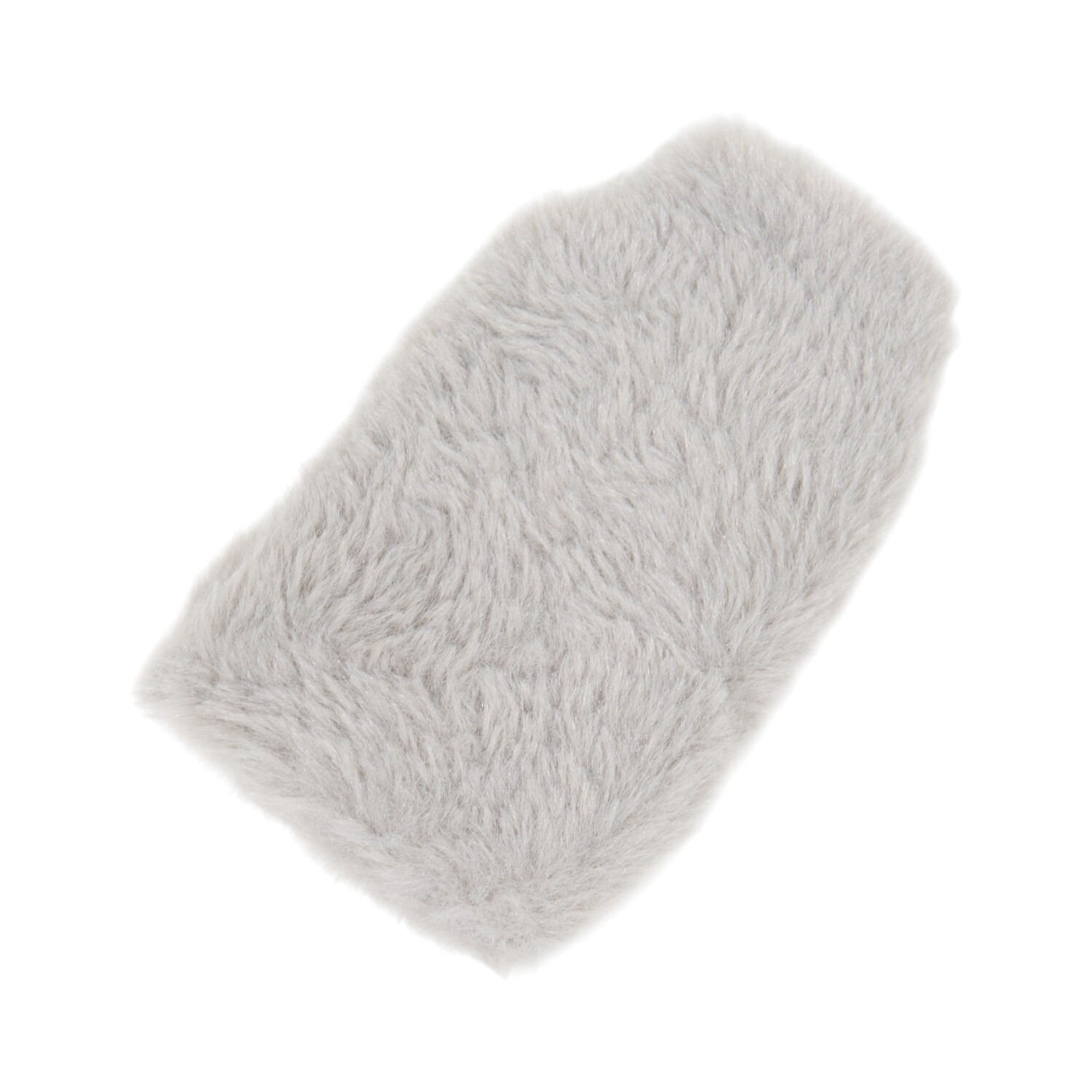 Hand Warmers with Fluffy Covers Light Grey Image 4