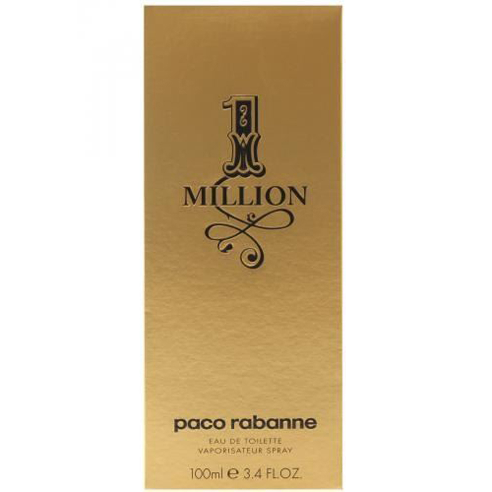 Paco Rabanne 1 Million Eau De Toilette Spray 100ml Image 3