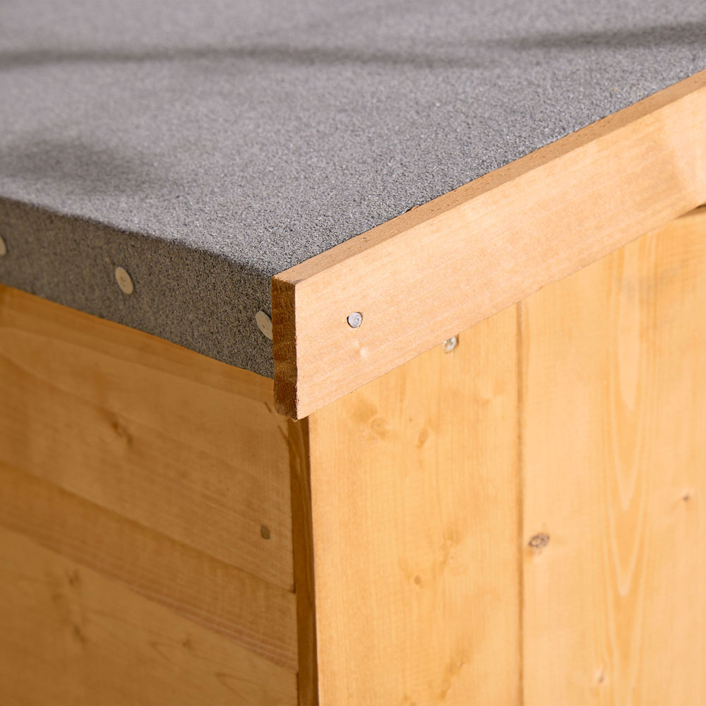 Rowlinson 5.4 x 6.1ft Shiplap Apex Wallstore with Floor Image 8