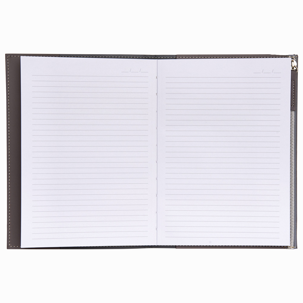 Wilko A5 Balanced Notebook with Zipper Pouch Image 2