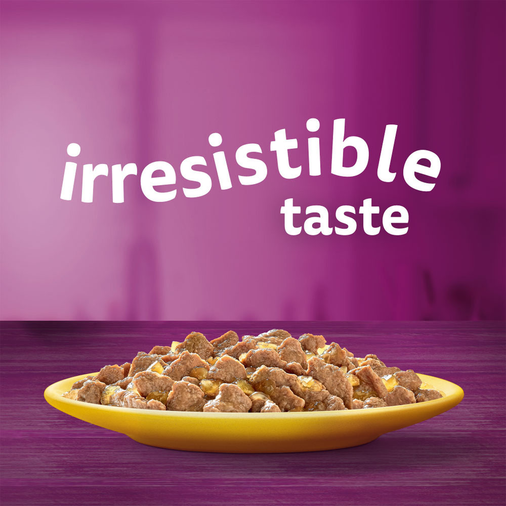Whiskas 1+ Poultry Feasts in Jelly Adult Wet Cat Food 85g 40 Pack Image 6