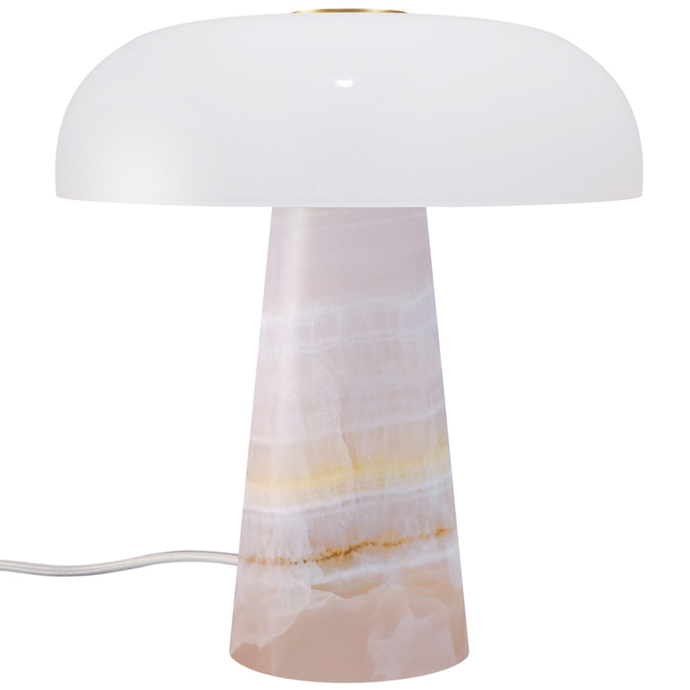 Nordlux Glossy Mini Pink Table Lamp Image 1