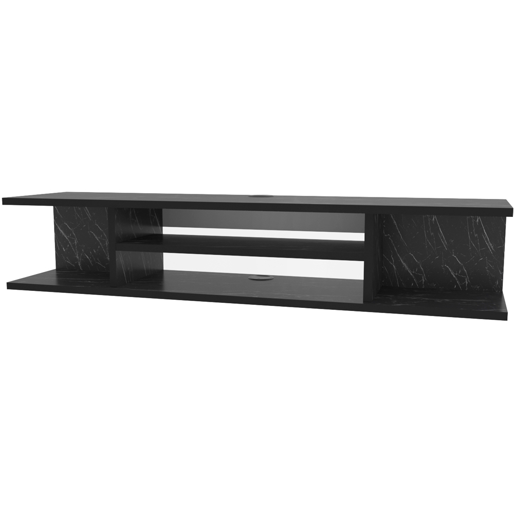 Decorotika Pivot 4 Shelf Bendir Floating TV Unit Image 2