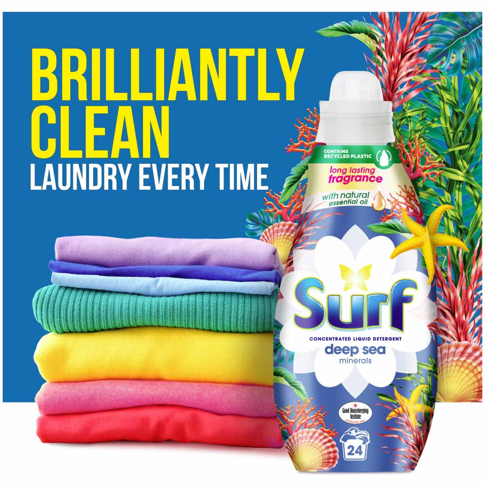Surf Deep Sea Minerals Concentrated Liquid Laundry Detergent 24 Washes Case of 6 x 648ml Image 7