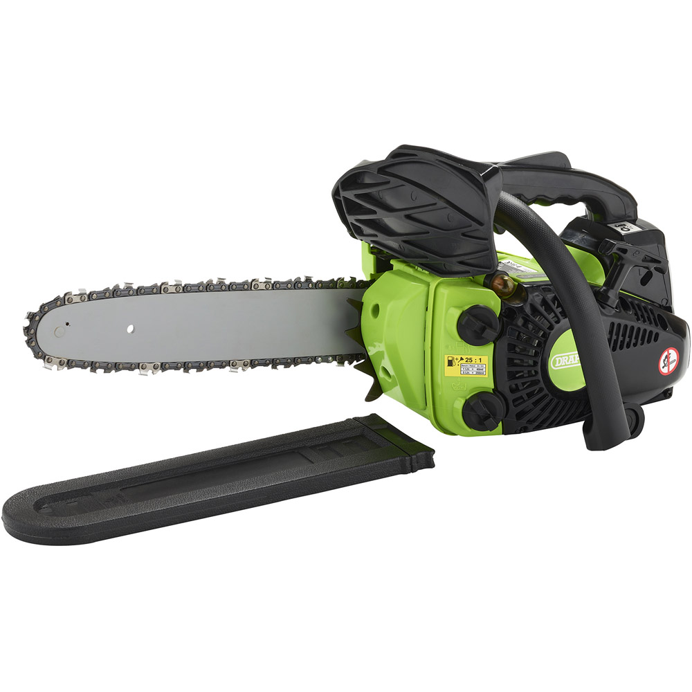 Draper 15042 Petrol Chainsaw with Oregon Chain and Bar 250mm 25.4cc Image 1