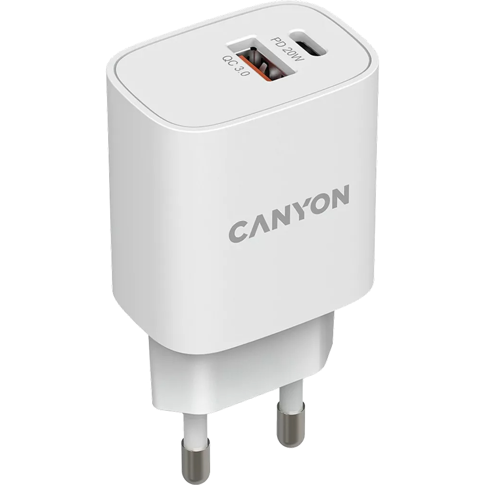 Canyon White PD Type C Charger 20W Image 1