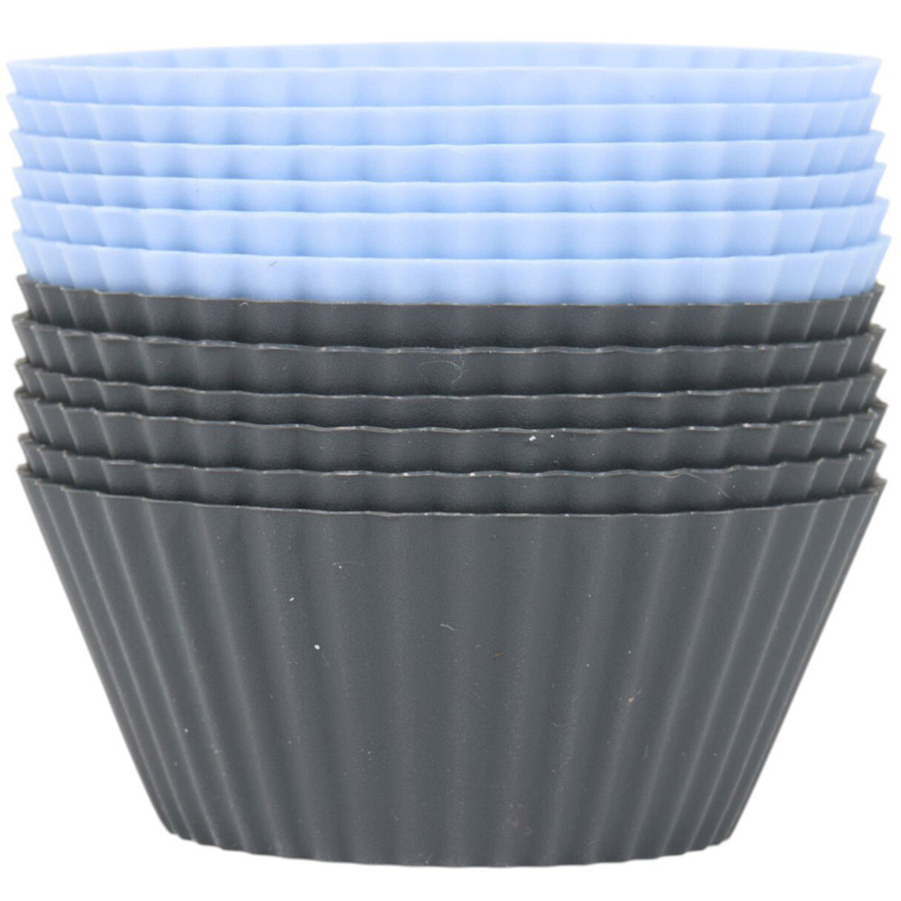 Set of 12 Silicone Cupcake Cases Image 1