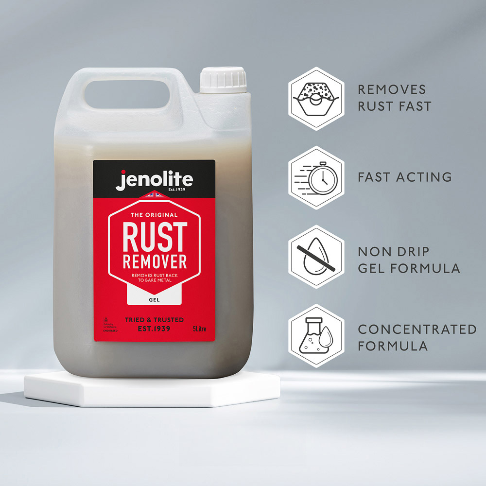 Jenolite Rust Remover Jelly 5L Image 2