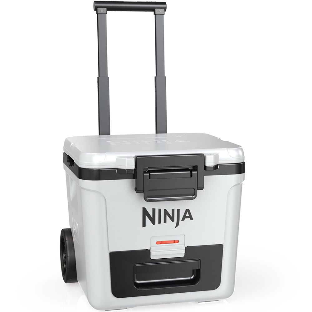 Ninja FrostVault Cloud White Wheeled Cooler with Dry Zone 30QT 28L Image 3