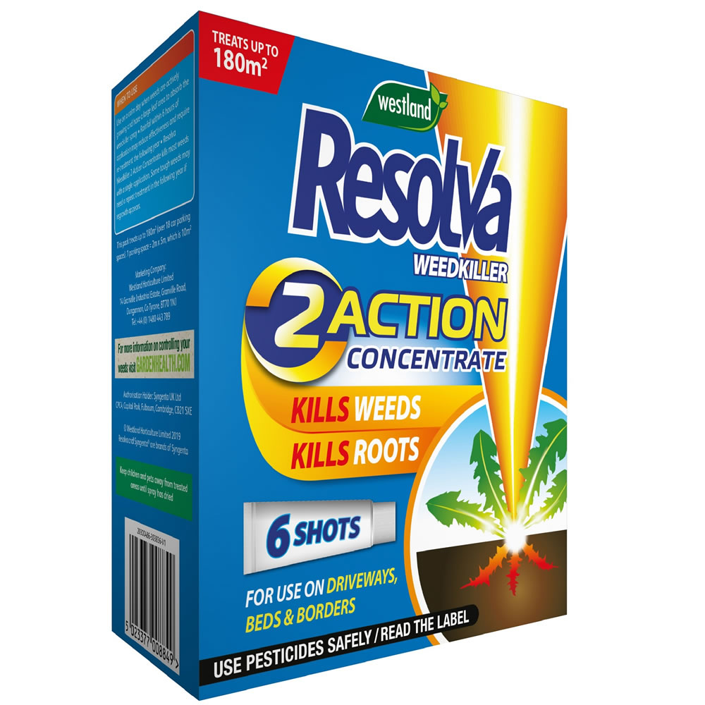 Resolva Concentrate Weedkiller 6 Tubes Wilko