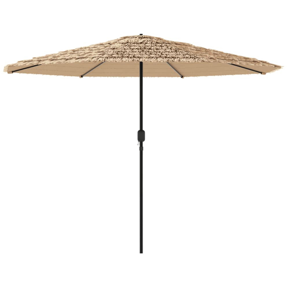 vidaXL Brown Garden Parasol 4m Image 5