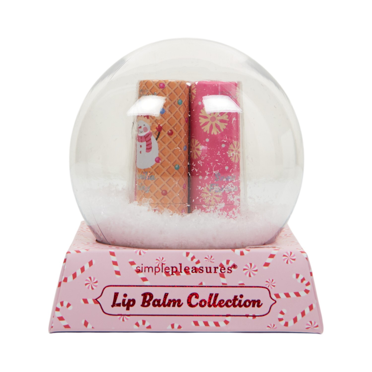 Christmas Chunky Lip Balm in Snow Globe Image 1