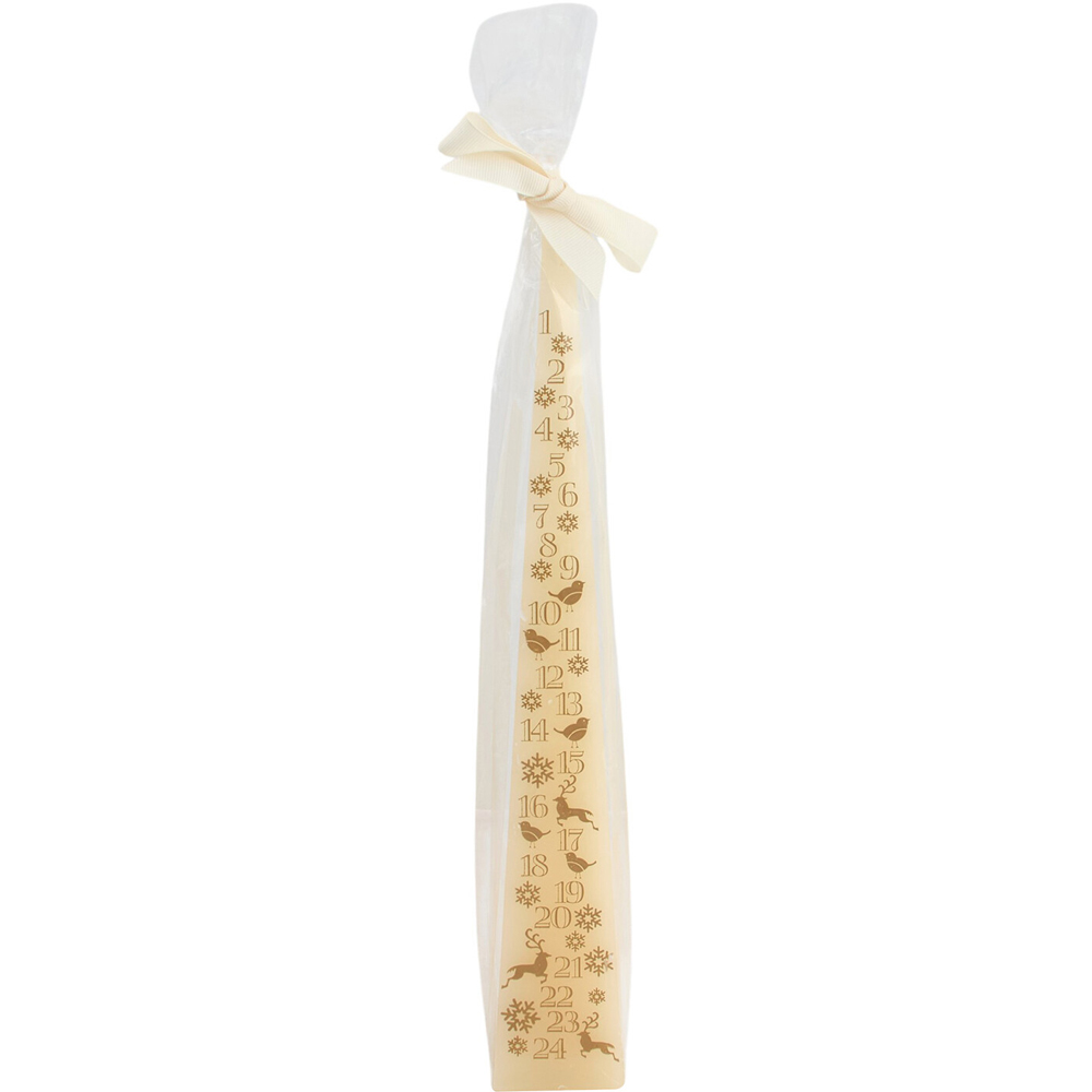 Red or Cream Advent Candle Image 2
