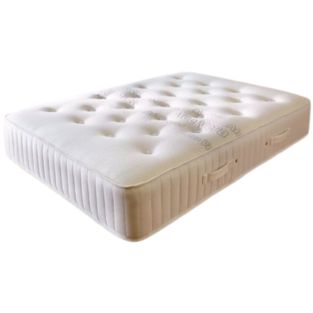 Comfy Living Double Aloe Vera Pocket Sprung Mattress Image 1