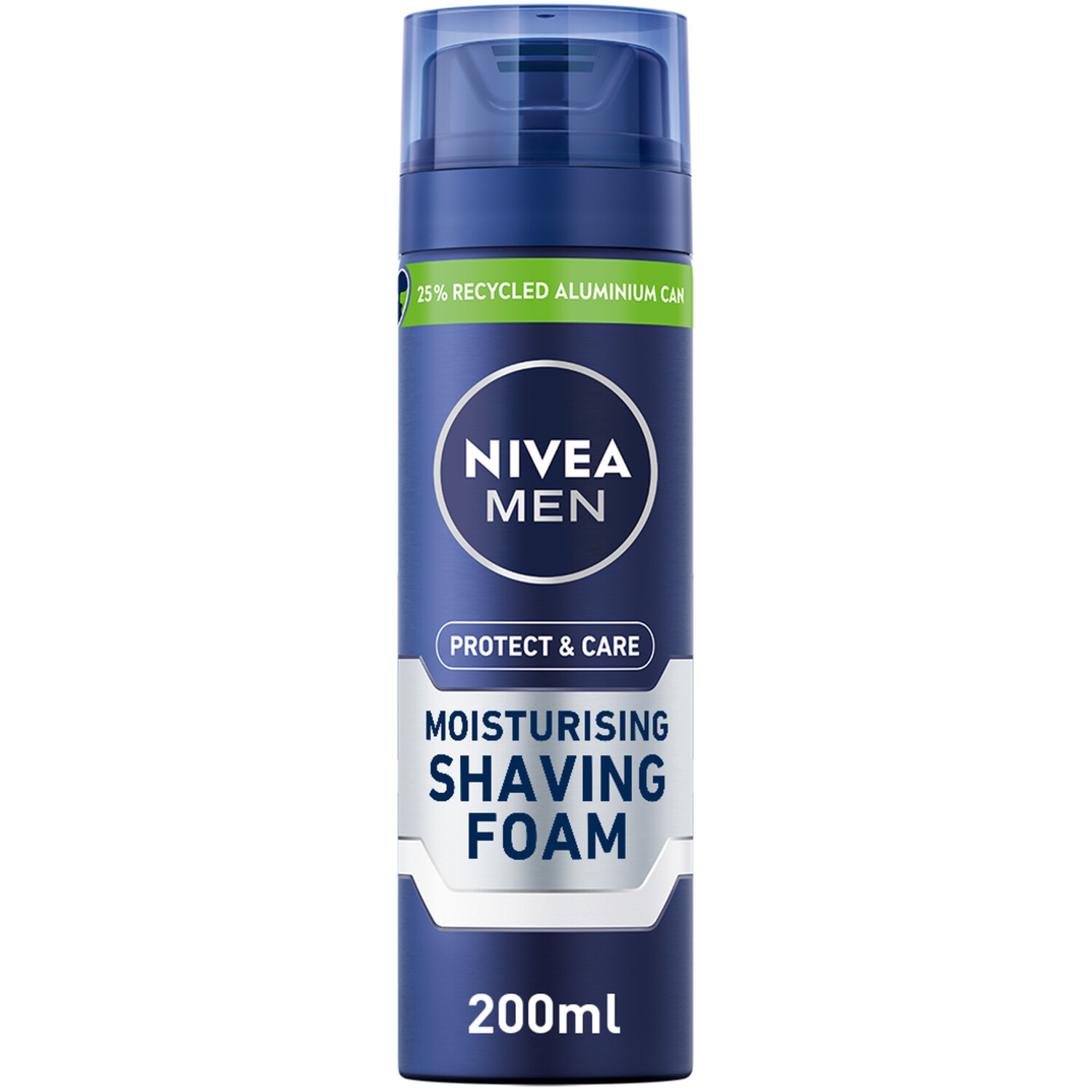 NIVEA MEN Protect & Care Moisturising Shaving Foam - Blue Image