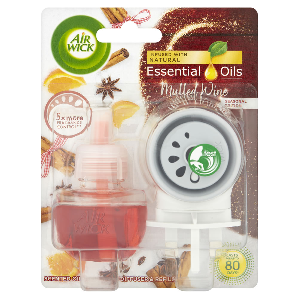 Air Wick Seasonal Editions Unit Diffuser and RefilMulled Wine 19ml Image