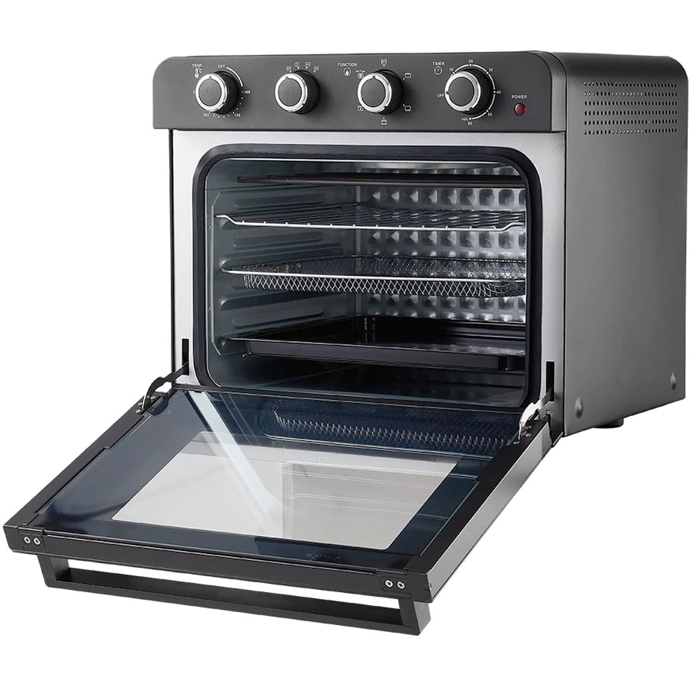 Living and Home Black Multifunction Knobs Control 36L Air Fryer Oven 1800W Image 3