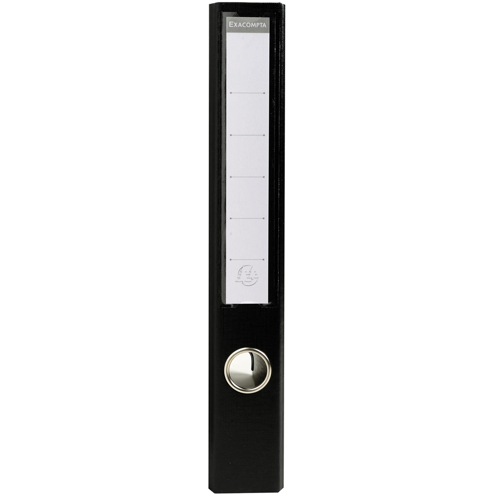 Exacompta PremTouch A4 Black PVC Lever Arch File 10 Pack Image 4