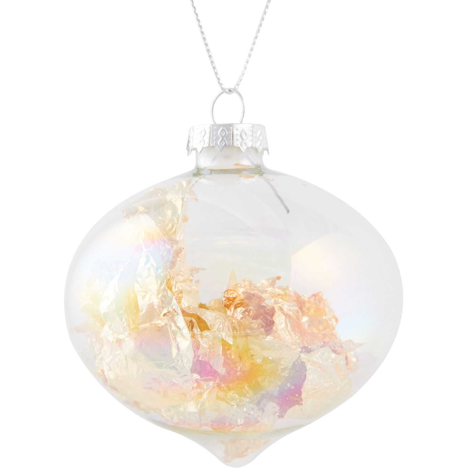 Filled Gold Foil Bauble Image