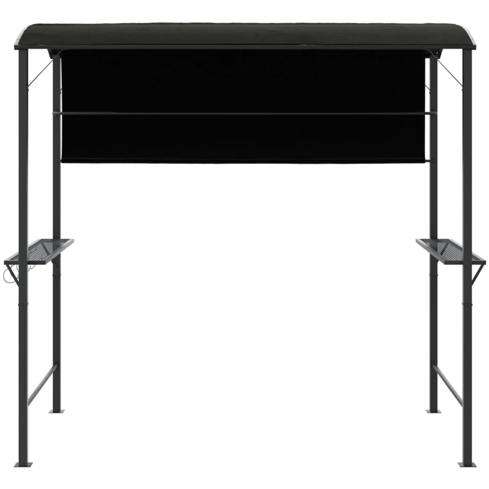 vidaXL 2 x 1.1m Anthracite Gazebo with Roof Image 3